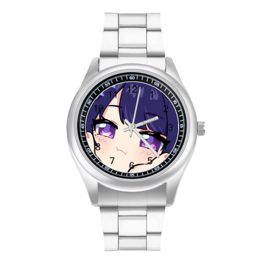 Genshin Impact Squishy Series Stainless Steel Watch - Raiden Shogun