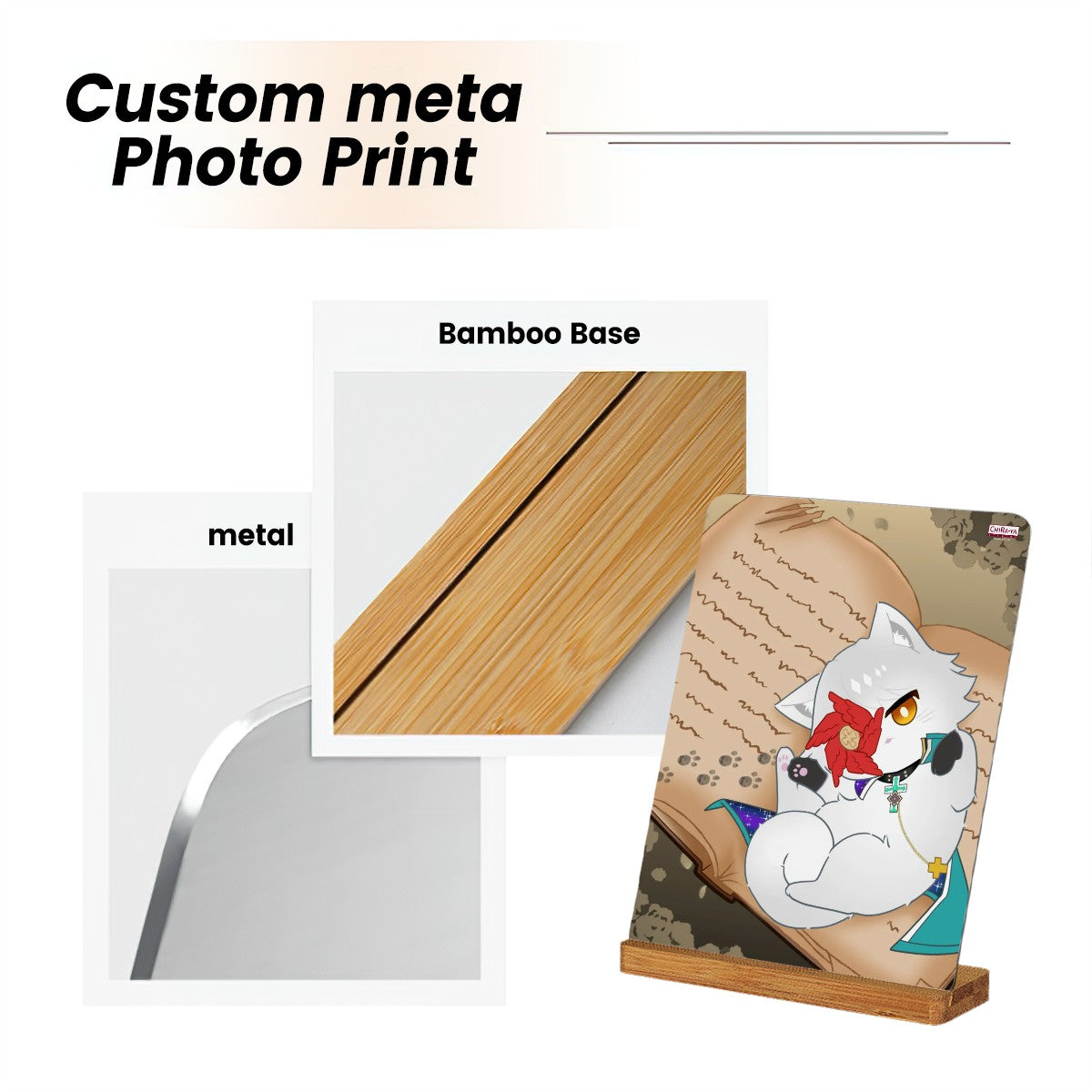 Guilty Gear Metal Print with Stand - Asuka Kreutz (Cat Asuka)