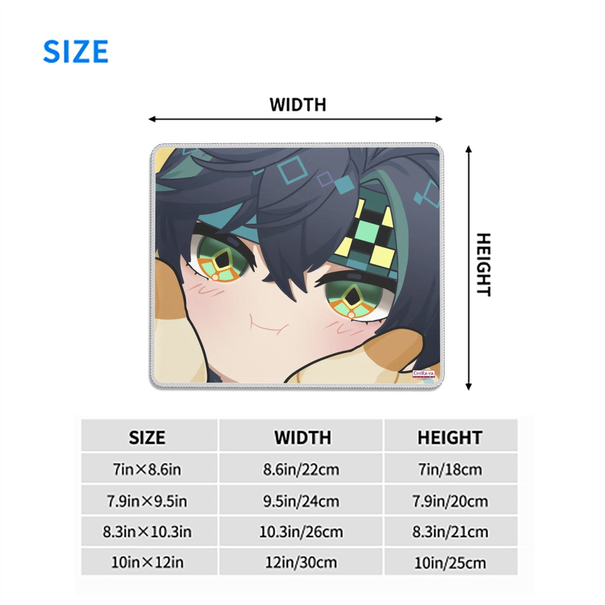 Genshin Impact Squishy Series Gaming Mouse Pad - Kinich