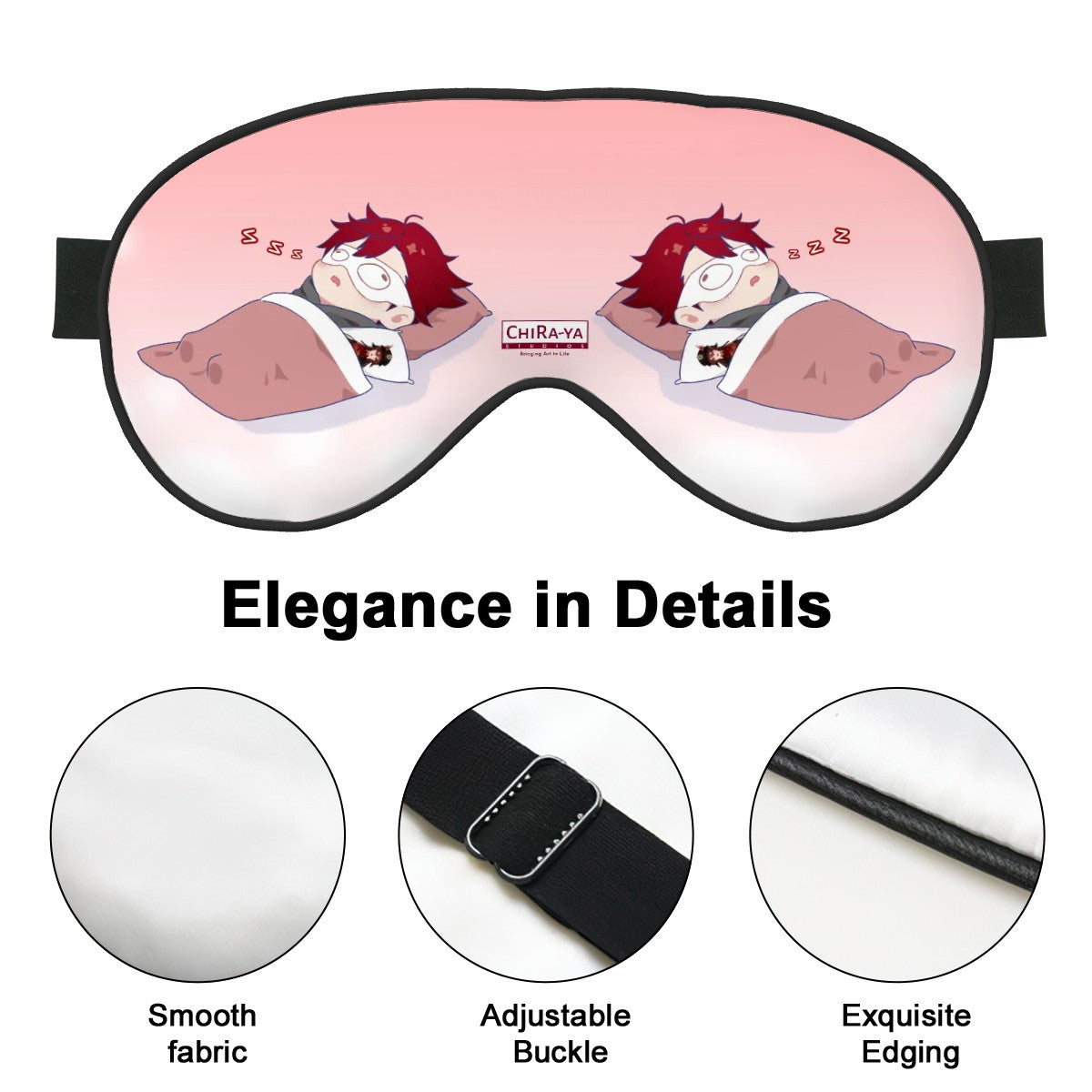 Terraglotte Sleep Mask with Adjustable Buckle (Bedtime Terra)