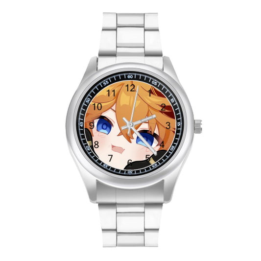 Genshin Impact Squishy Series Stainless Steel Watch - Tartaglia
