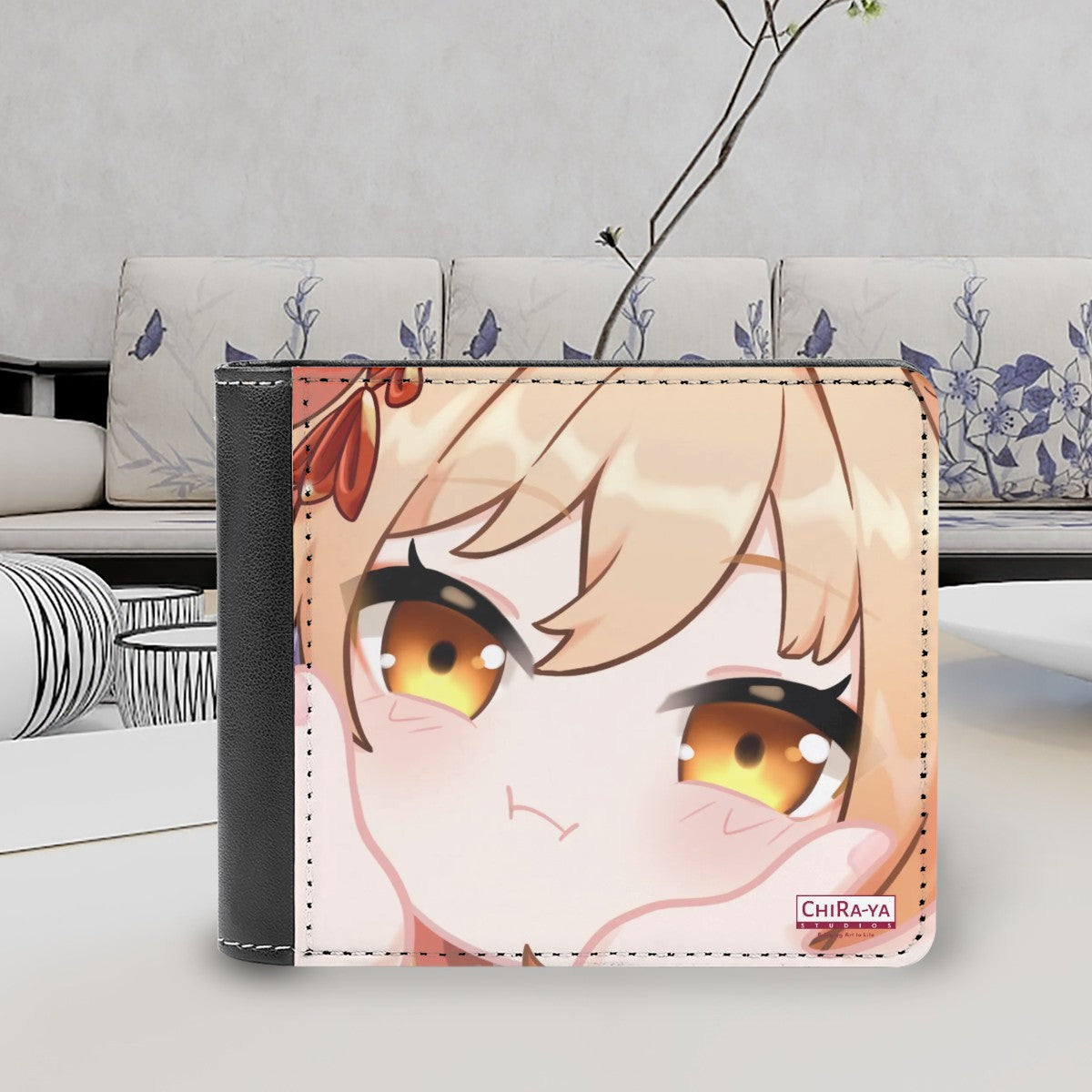 Genshin Impact Squishy Series Leather Wallet - Yoimiya