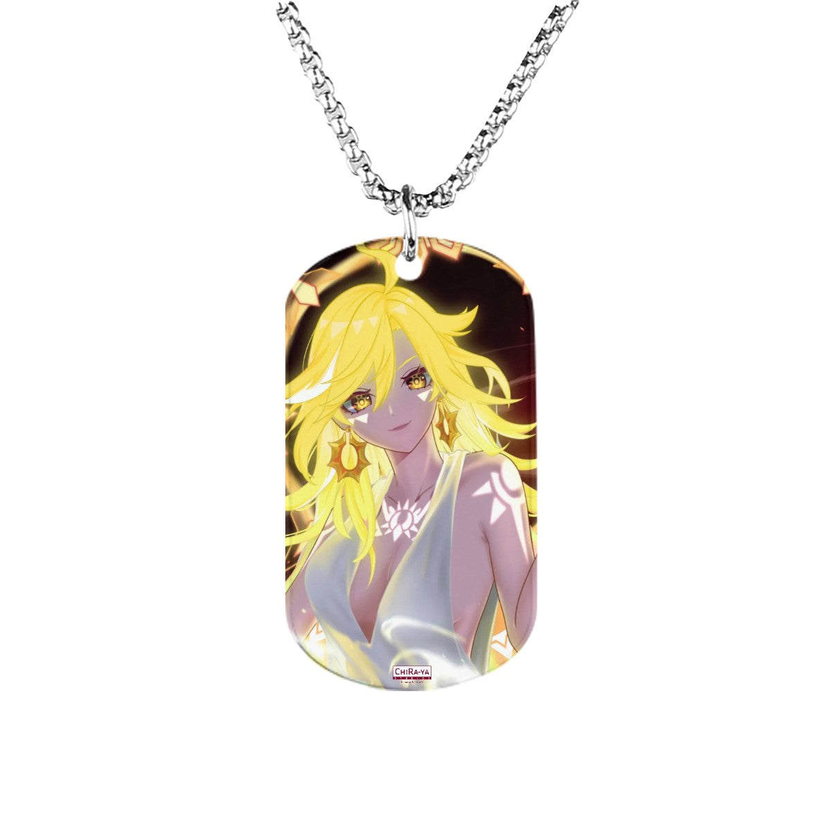 Genshin Impact Titanium Necklace - Mavuika: "Come and Get It" (Archon Outfit)