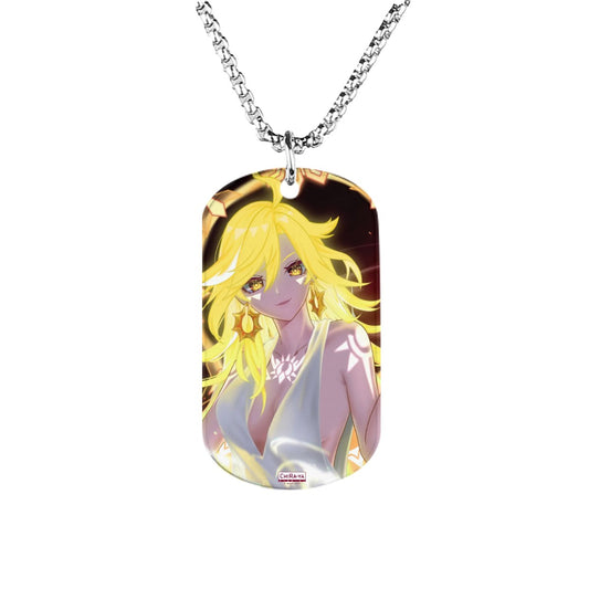 Genshin Impact Titanium Necklace - Mavuika: "Come and Get It" (Archon Outfit)
