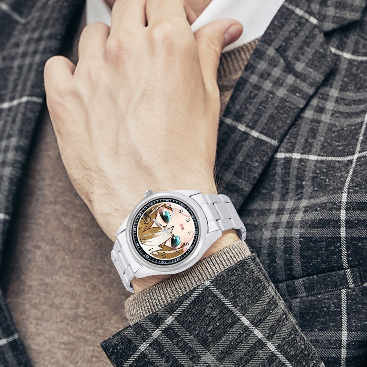Genshin Impact Squishy Series Stainless Steel Watch - Gorou