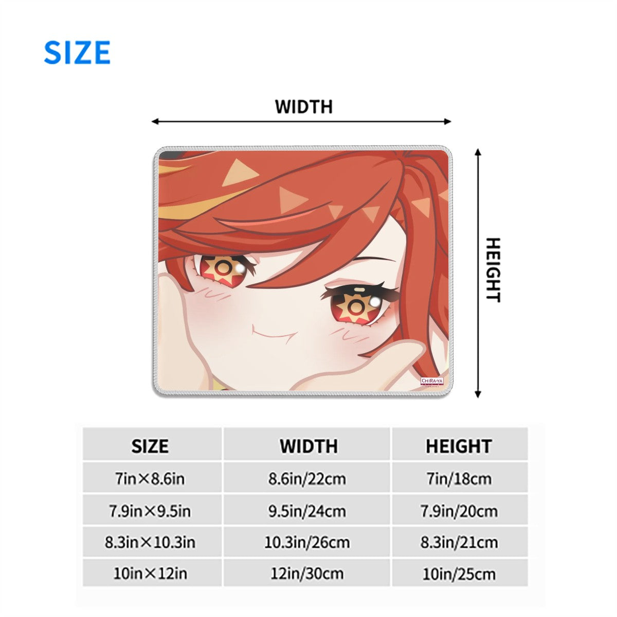 Genshin Impact Squishy Series Gaming Mouse Pad - Mavuika