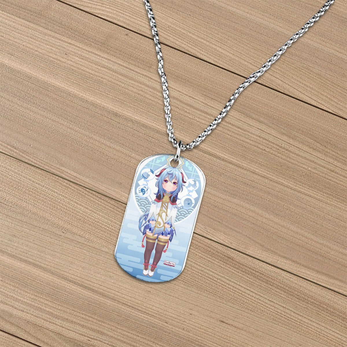 Genshin Impact Titanium Necklace - Ganyu: "Smol Ganyu"