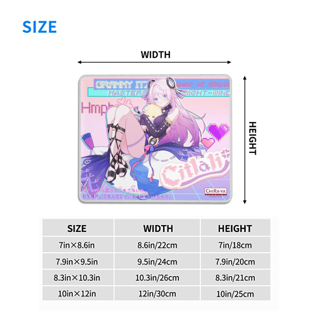 Genshin Impact Gaming Mouse Pad - Citlali: "Self-Indulgence"