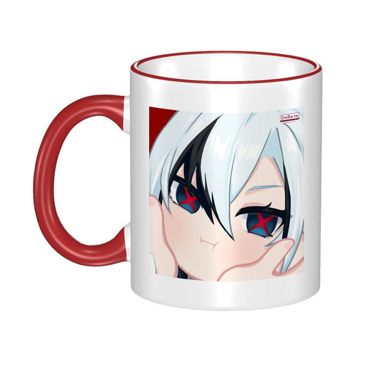 Genshin Impact Squishy Series Ceramic Mug - Arlecchino