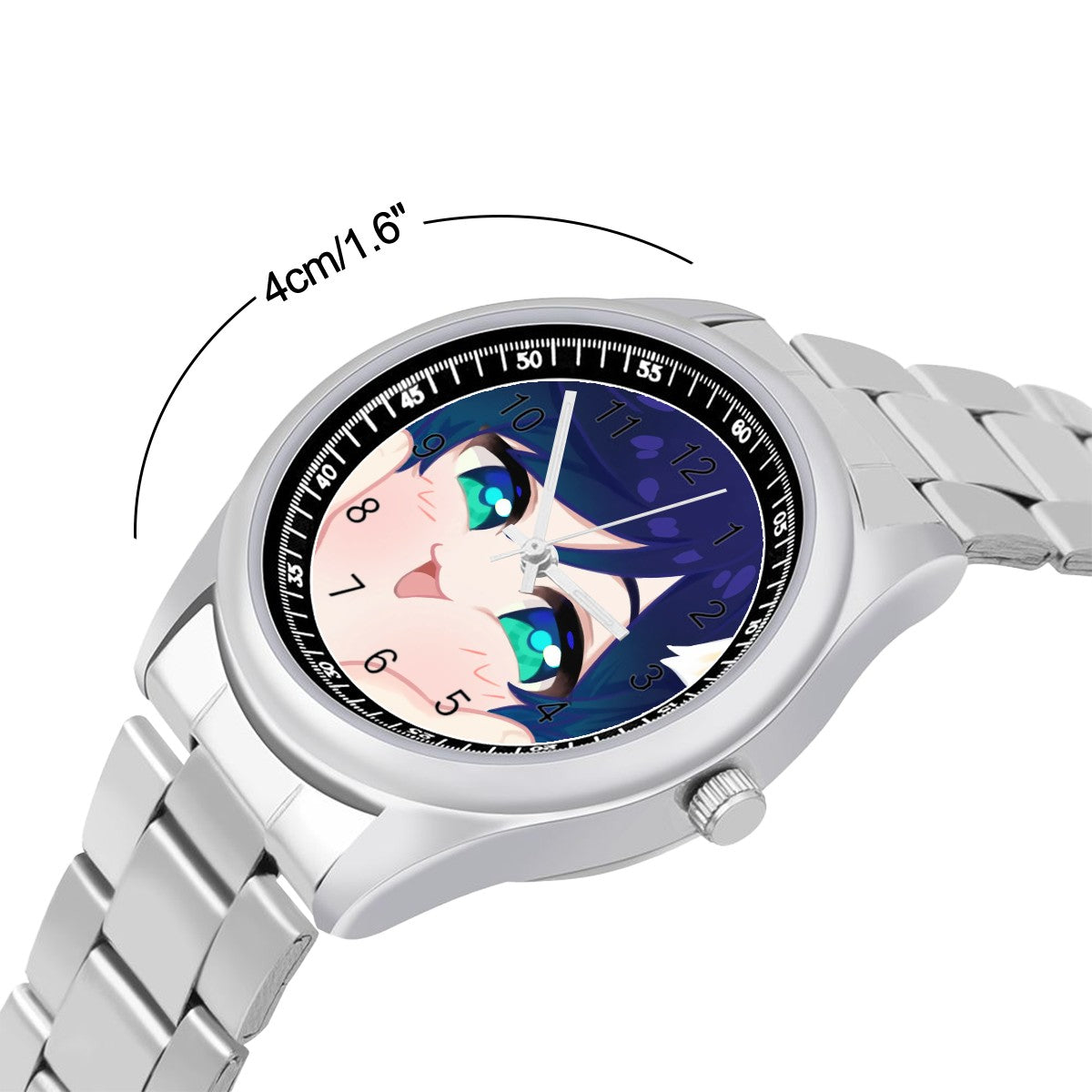Genshin Impact Squishy Series Stainless Steel Watch - Venti