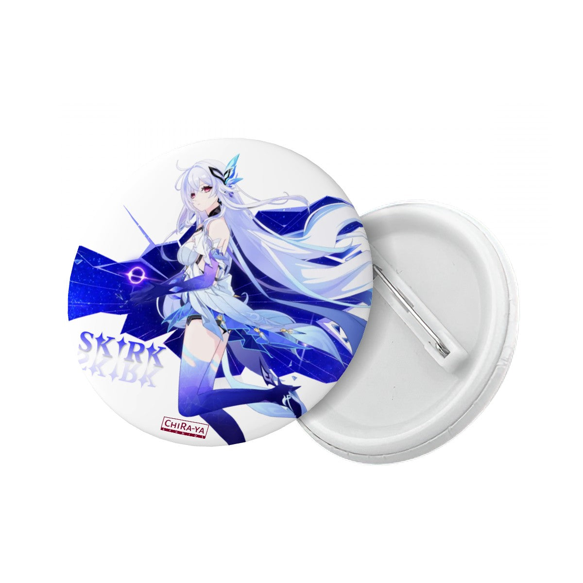 Genshin Impact Pin Badge - Skirk: "Forged in the Abyss"