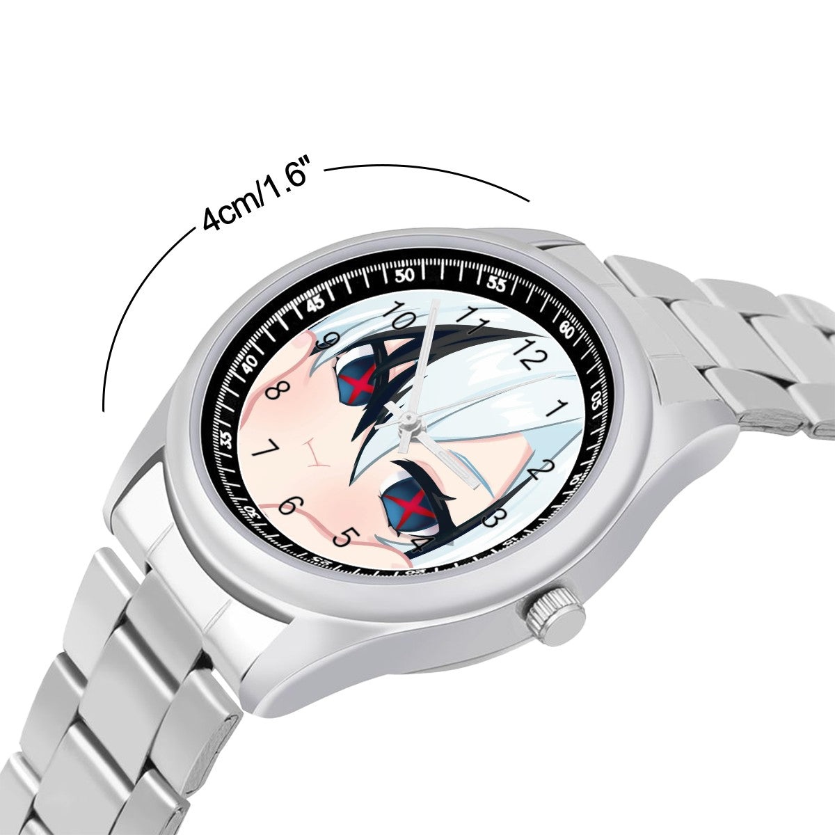 Genshin Impact Squishy Series Stainless Steel Watch - Arlecchino