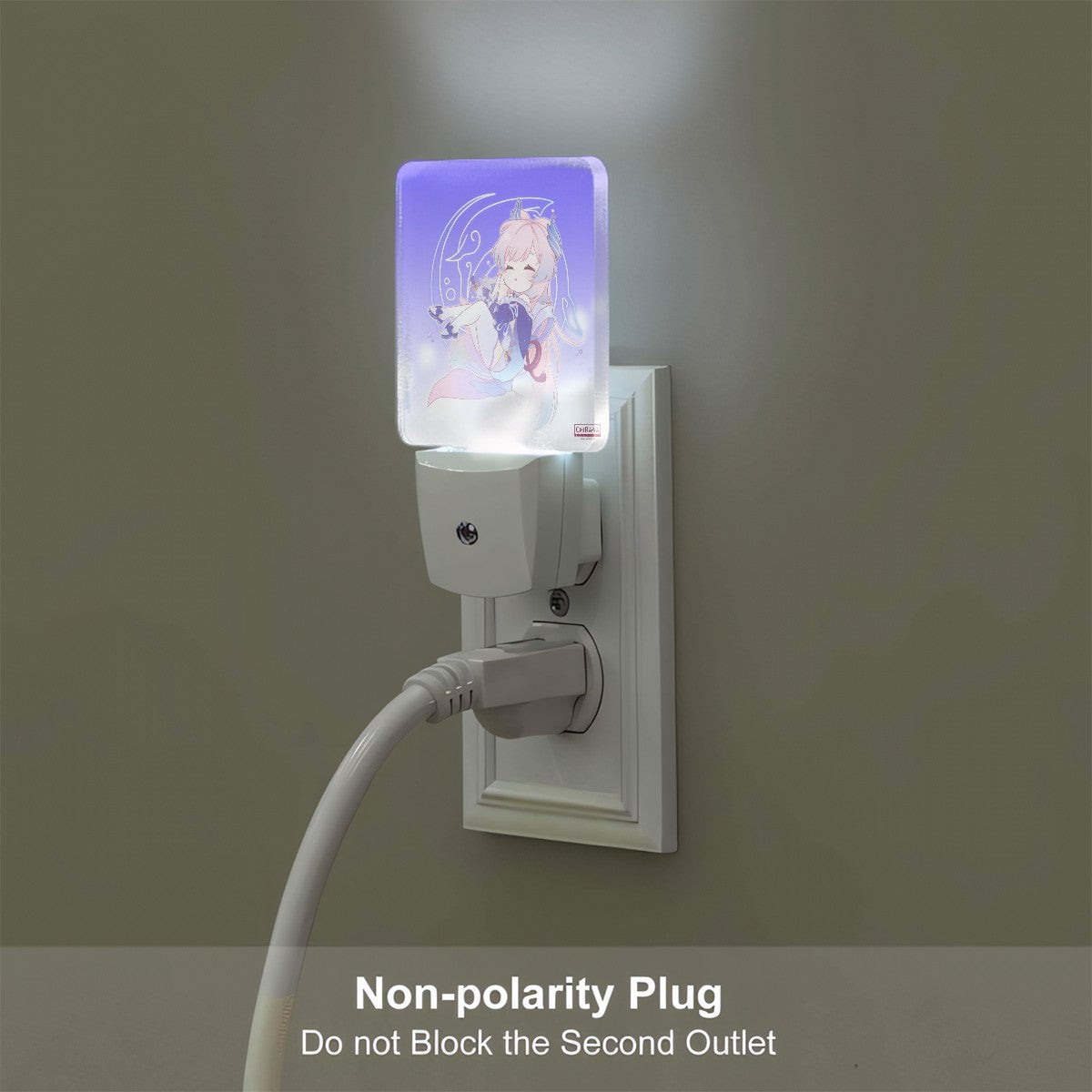 Genshin Impact Automatic LED Night Light - Sangonomiya Kokomi