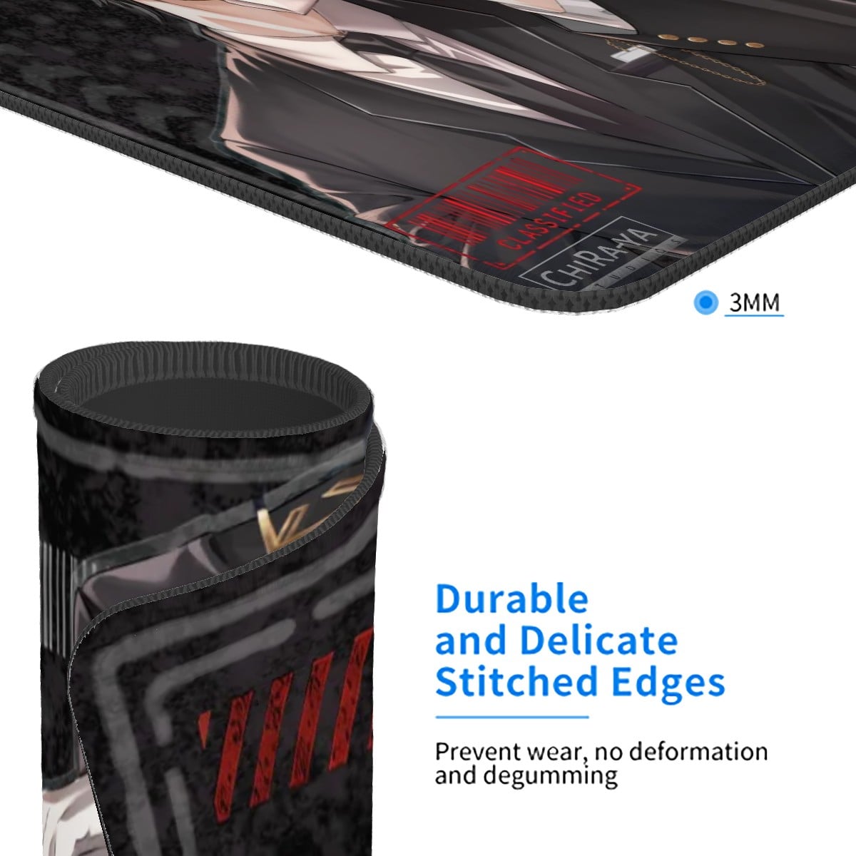 Limbus Company Gaming Mouse Pad (Vertical) - Rien