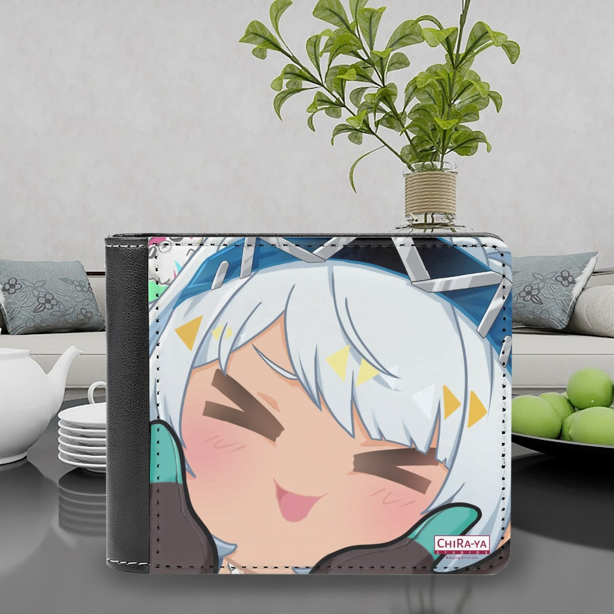 Genshin Impact Squishy Series Leather Wallet - Mualani