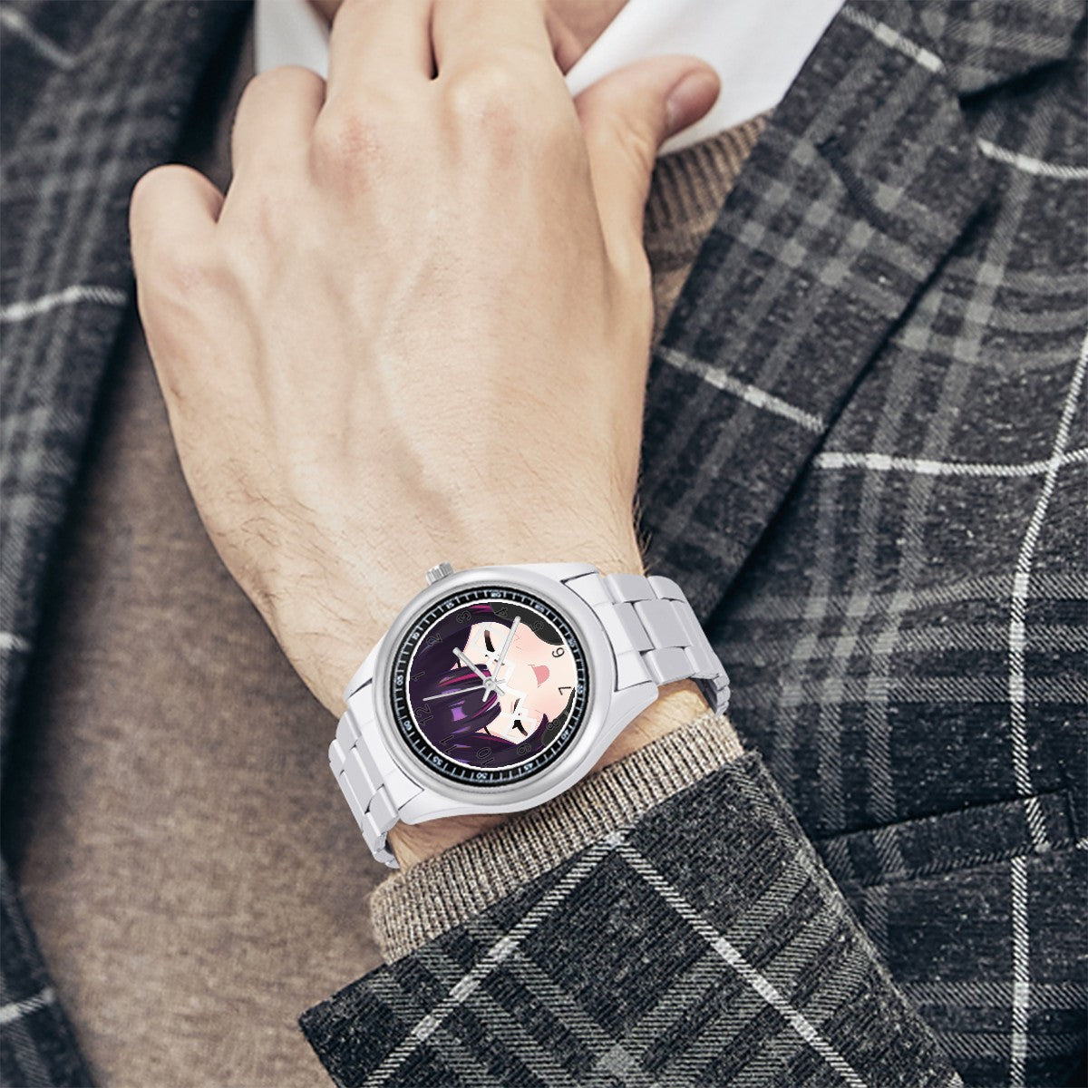 Genshin Impact Squishy Series Stainless Steel Watch - Columbina