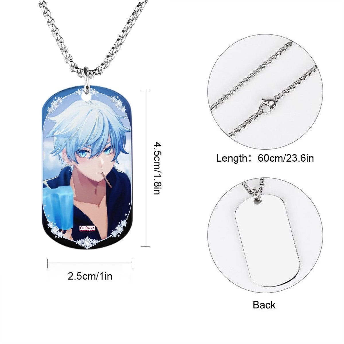 Genshin Impact Titanium Necklace - Chongyun: "Summertime"