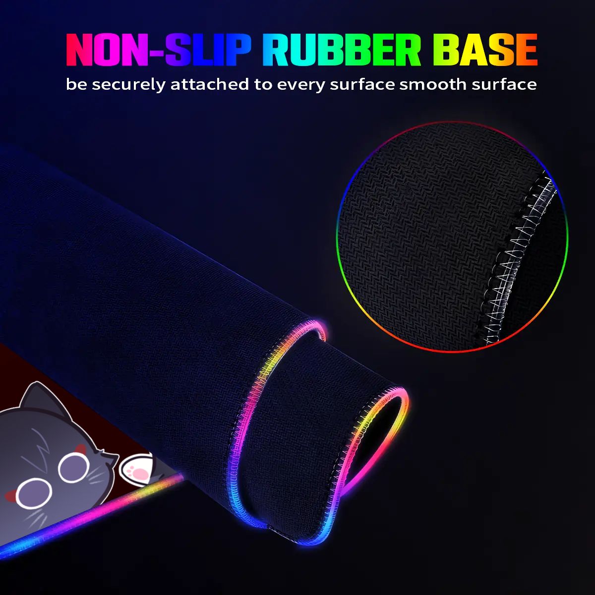 Genshin Impact Premium RGB Gaming Mouse Pad (with Wireless Charging) - Scarameow