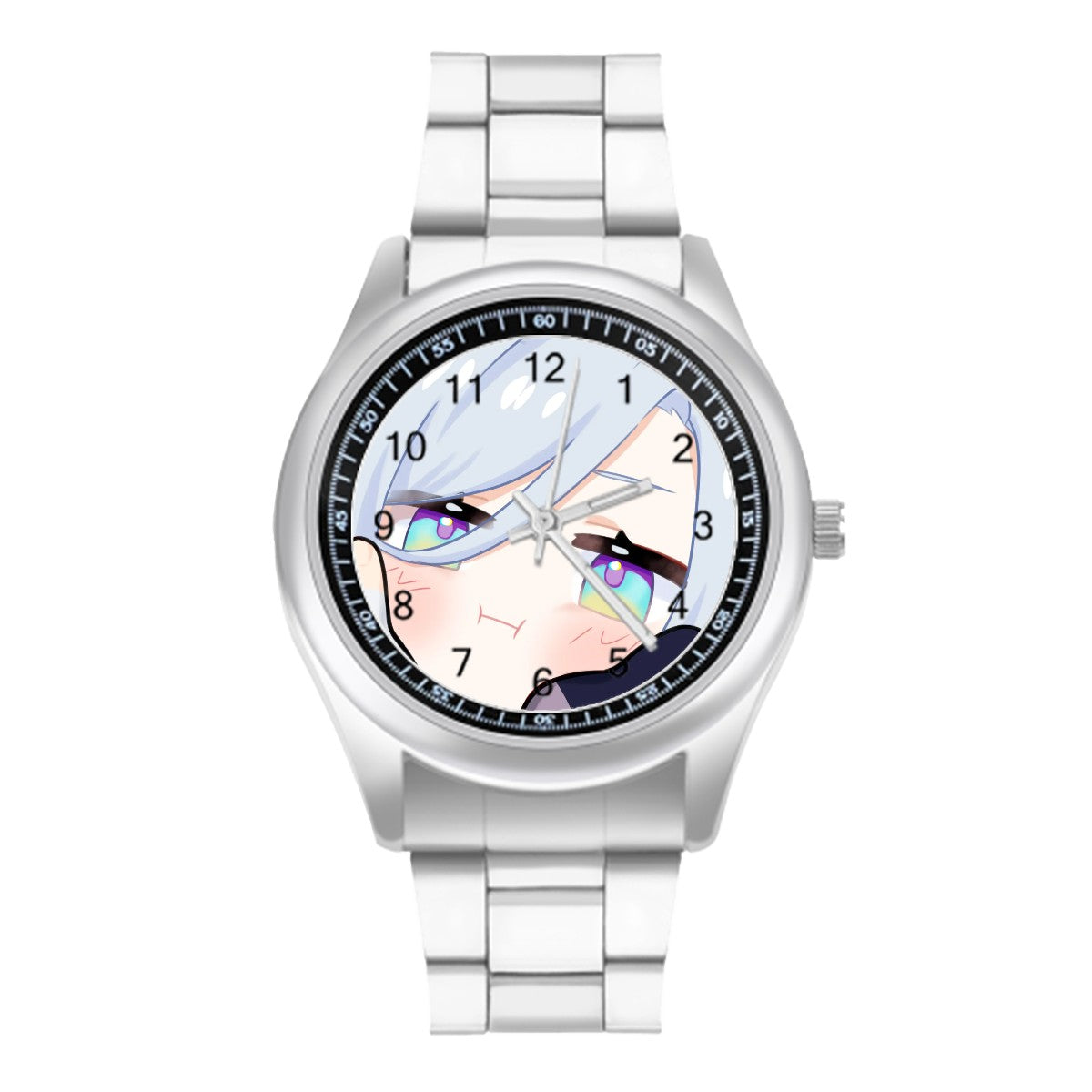 Genshin Impact Squishy Series Stainless Steel Watch - Shenhe