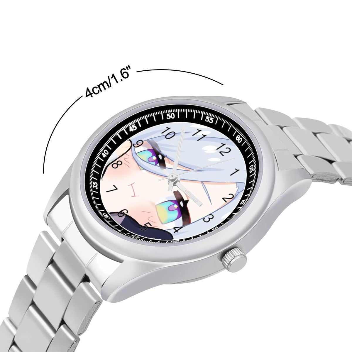 Genshin Impact Squishy Series Stainless Steel Watch - Shenhe