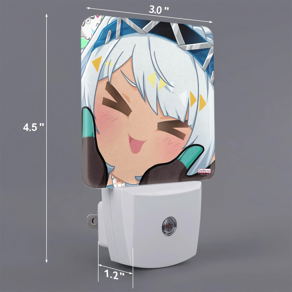 Genshin Impact Squishy Series Automatic LED Night Light - Mualani