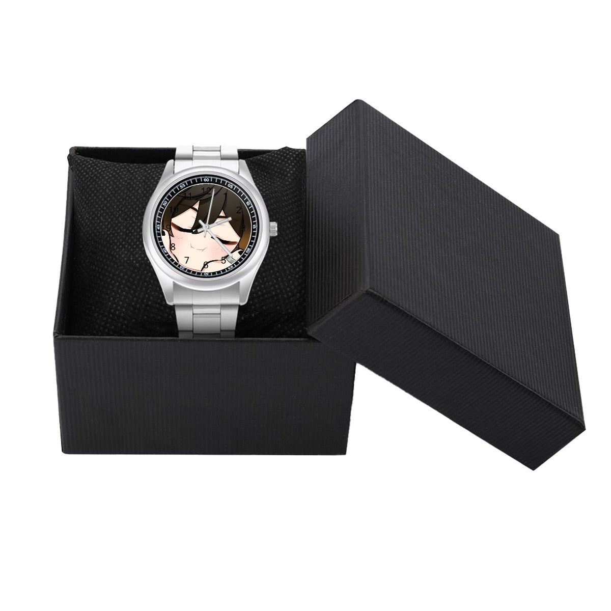 Genshin Impact Squishy Series Stainless Steel Watch - Zhongli