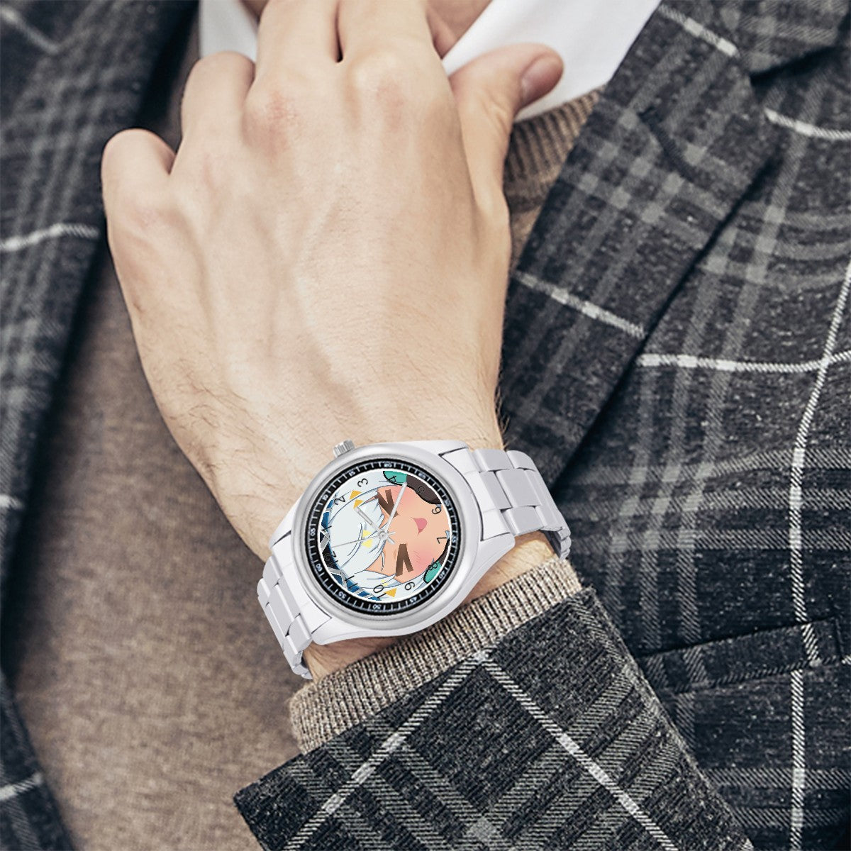 Genshin Impact Squishy Series Stainless Steel Watch - Mualani