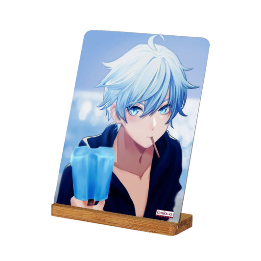 Genshin Impact Metal Print with Stand - Chongyun: "Summertime"