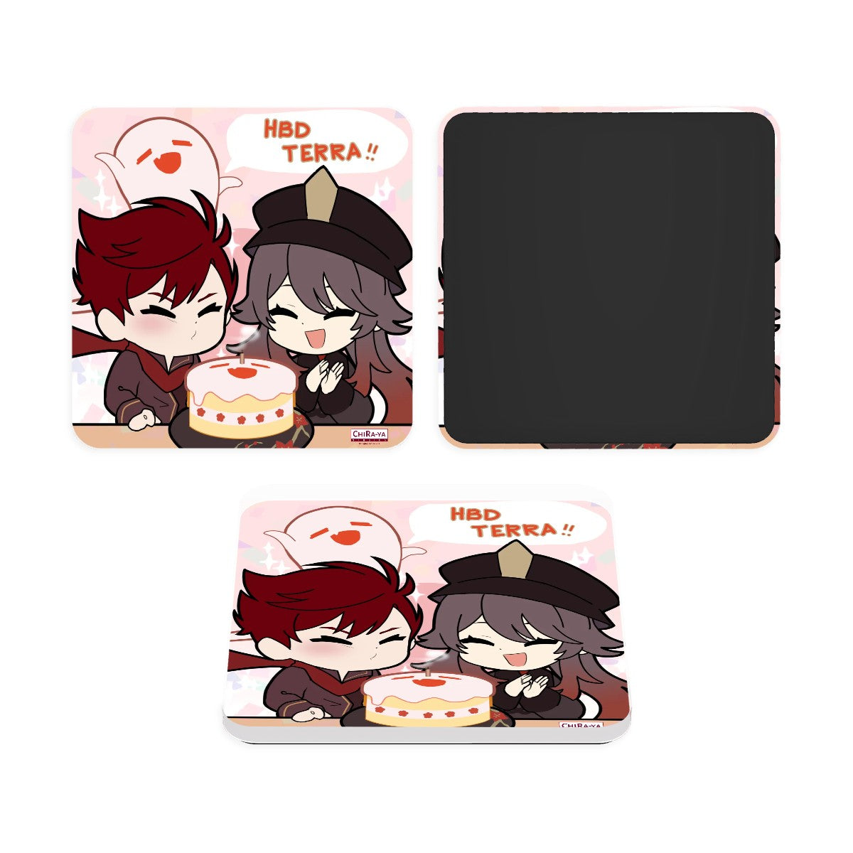 Terraglotte Acrylic Fridge Magnet - 2022 Birthday Art ft. Hu Tao (Limited Edition)