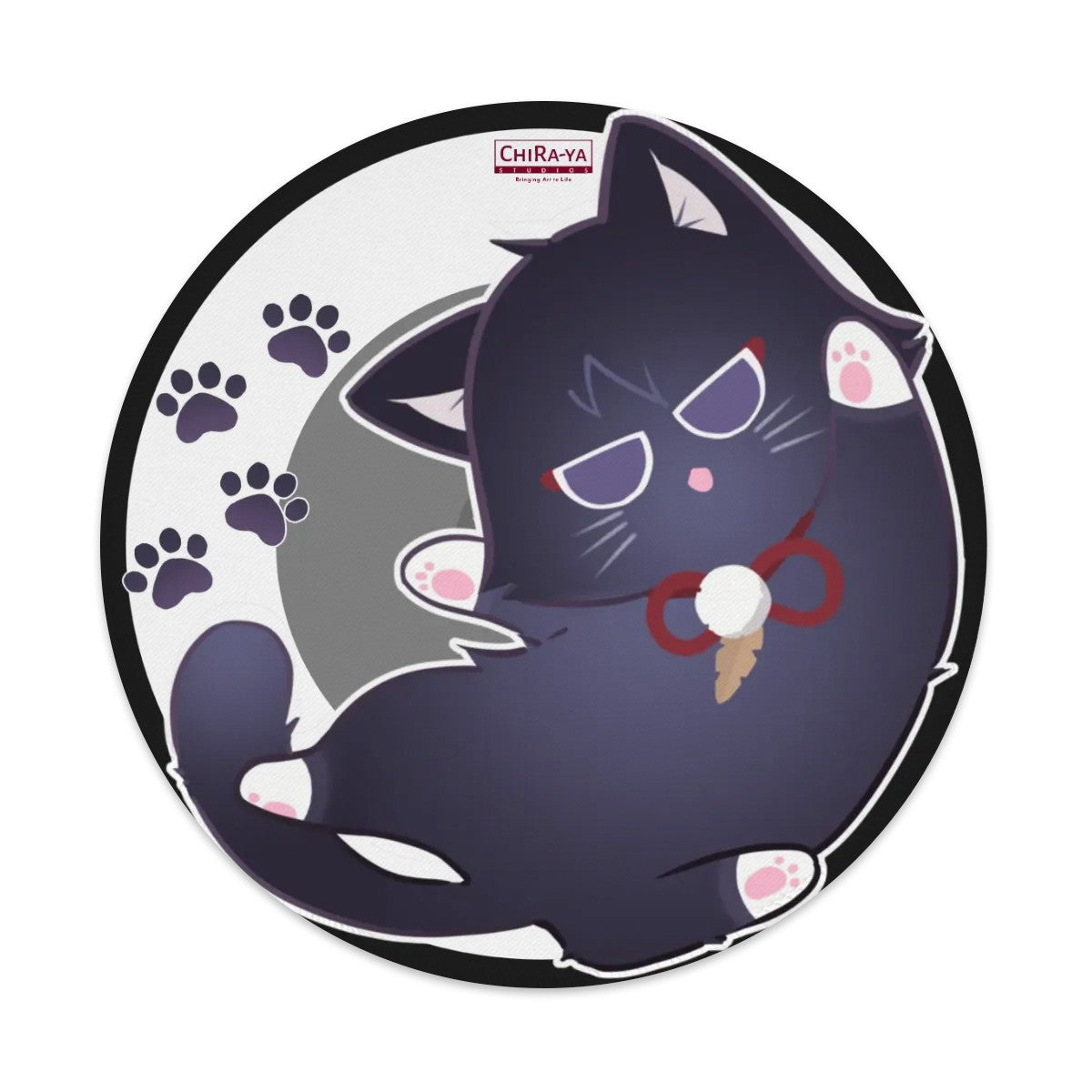 Genshin Impact Gaming Mouse Pad (Round) - Scarameow Series