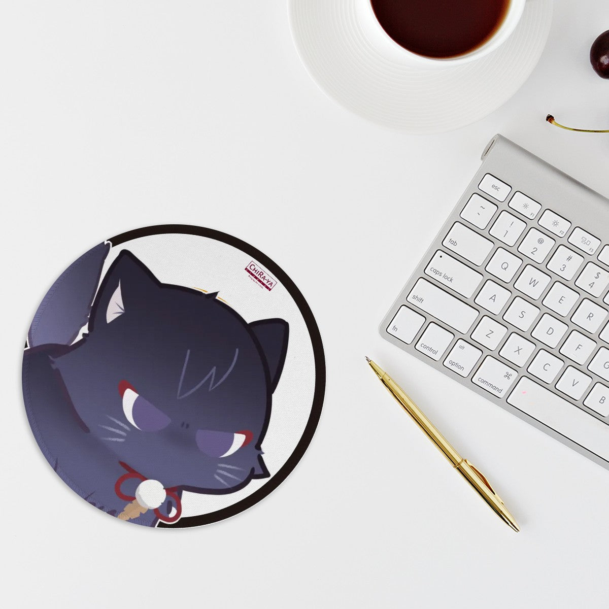 Genshin Impact Gaming Mouse Pad (Round) - Scarameow Series
