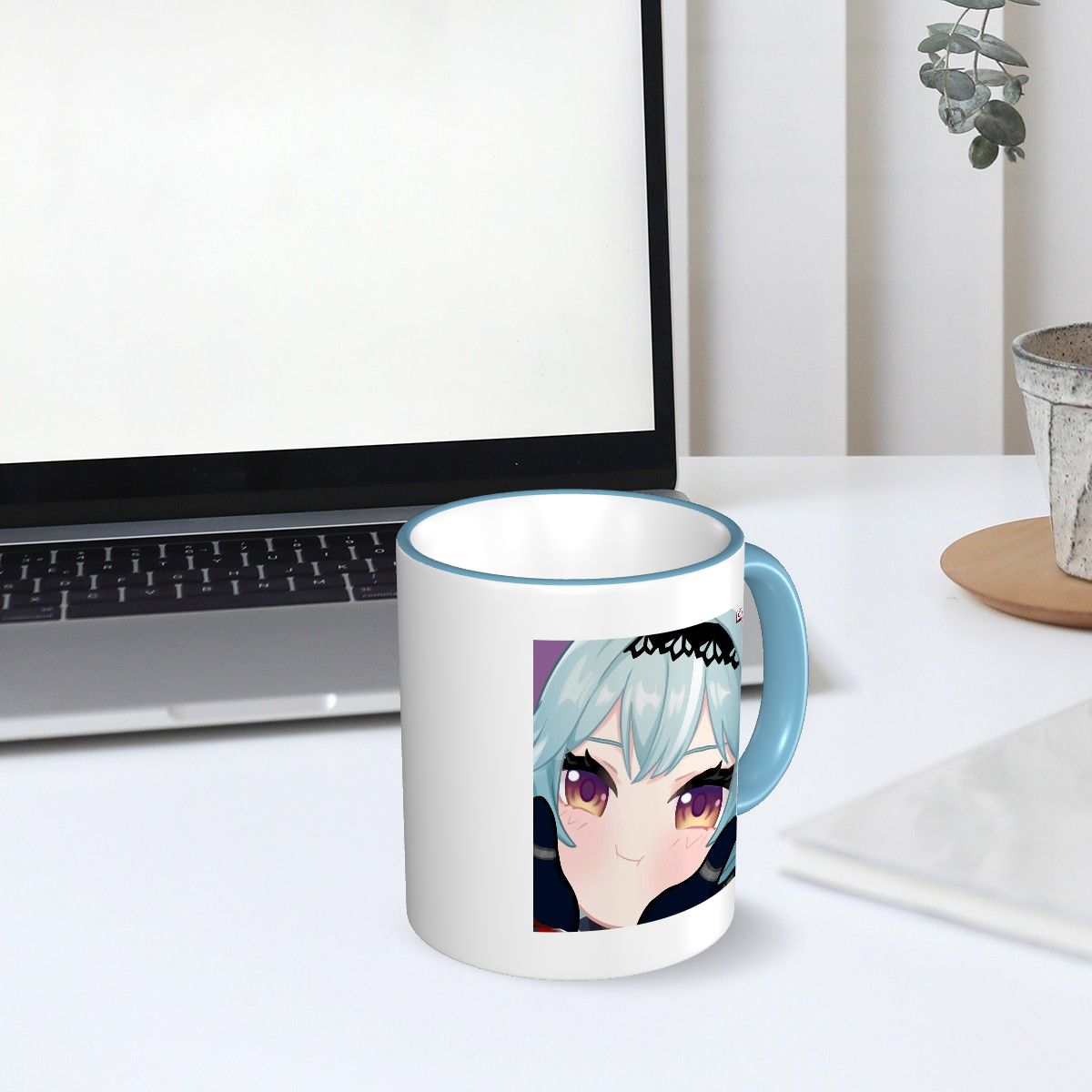 Genshin Impact Squishy Series Ceramic Mug - Eula