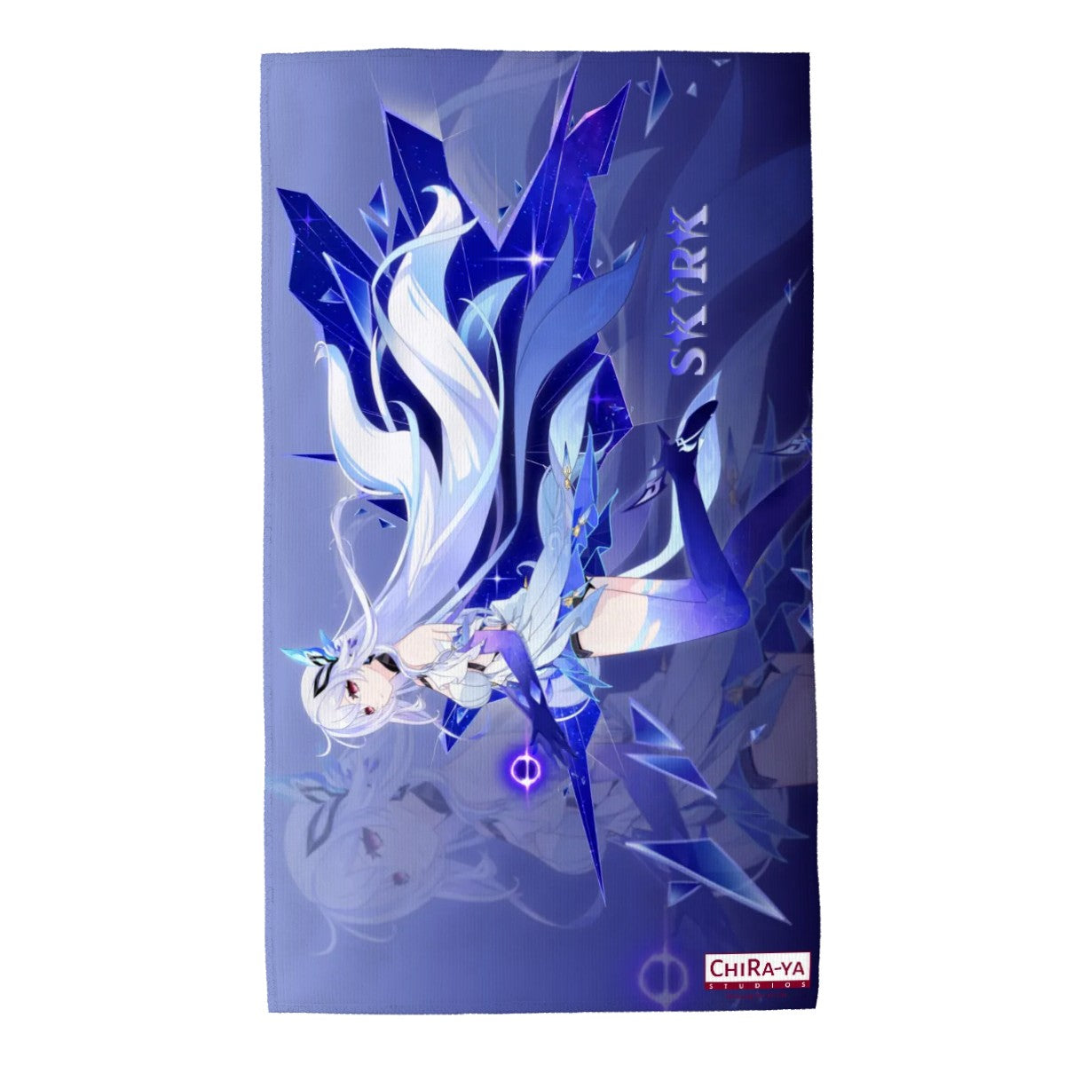 Genshin Impact Soft Microfiber Bath Towel - Skirk: "Forged in the Abyss"