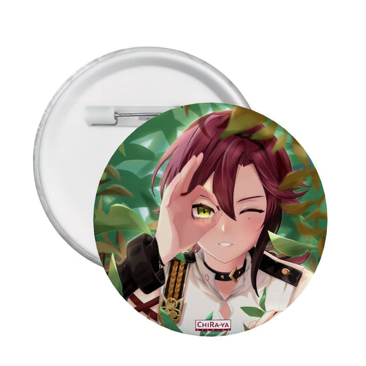 Genshin Impact Pin Badge - Shikanoin Heizou: "Detective At Work"