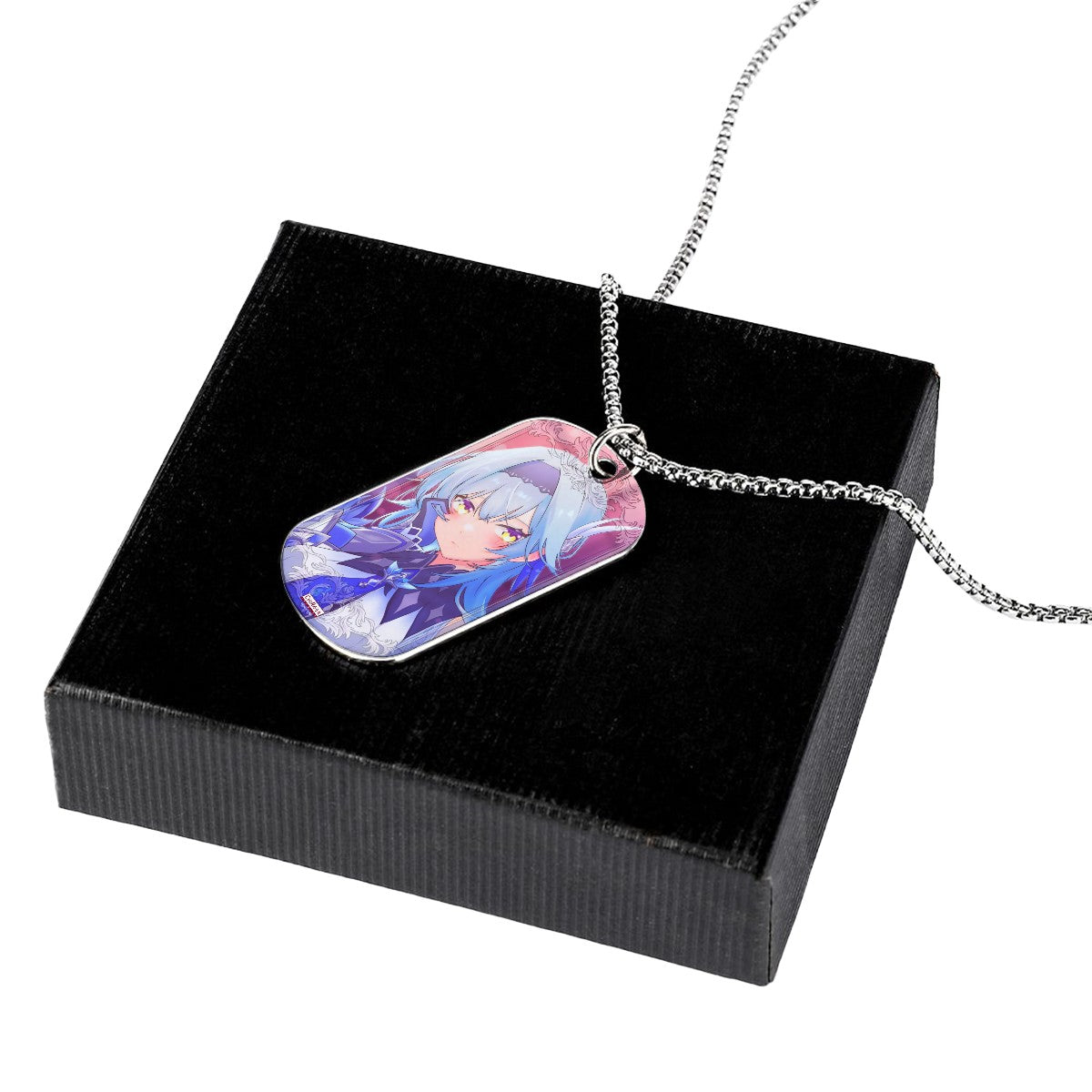 Genshin Impact Titanium Necklace - Eula: "Night Out at Angel's Share"