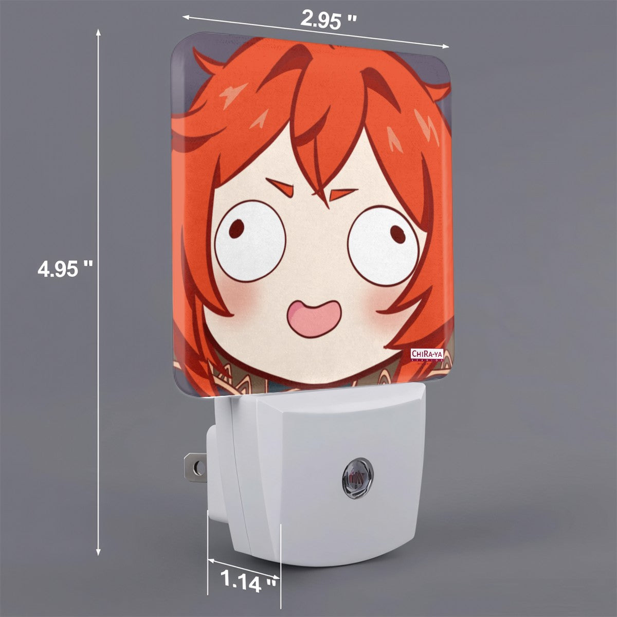Genshin Impact Derp Series Automatic LED Night Light - Diluc