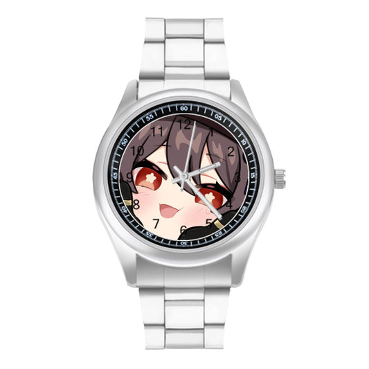 Genshin Impact Squishy Series Stainless Steel Watch - Hu Tao