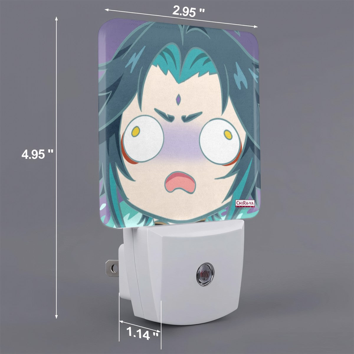 Genshin Impact Derp Series Automatic LED Night Light - Xiao