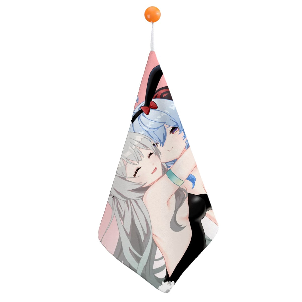 Genshin Impact x Honkai Star Rail Hand Towel - Firefly & Ganyu: "Bunny Girlies"
