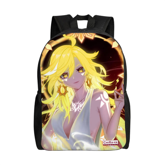 Genshin Impact Oxford Backpack - Mavuika: "Come and Get It" (Archon Outfit)