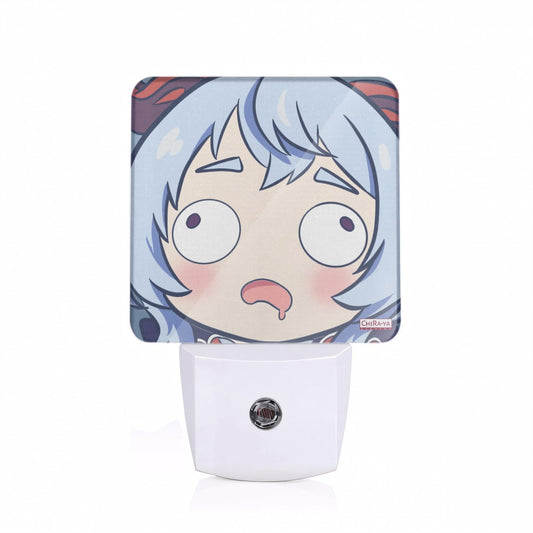 Genshin Impact Derp Series Automatic LED Night Light - Ganyu