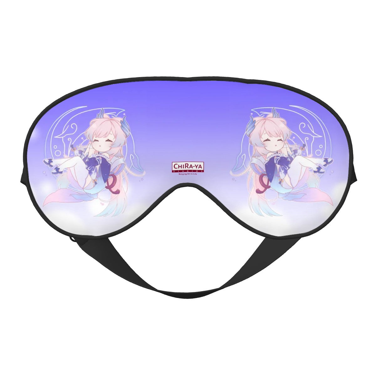 Genshin Impact Sleep Mask with Adjustable Buckle - Sangonomiya Kokomi