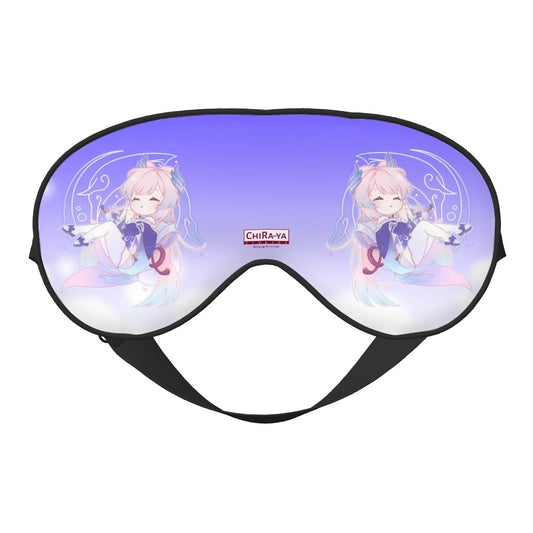 Genshin Impact Sleep Mask with Adjustable Buckle - Sangonomiya Kokomi