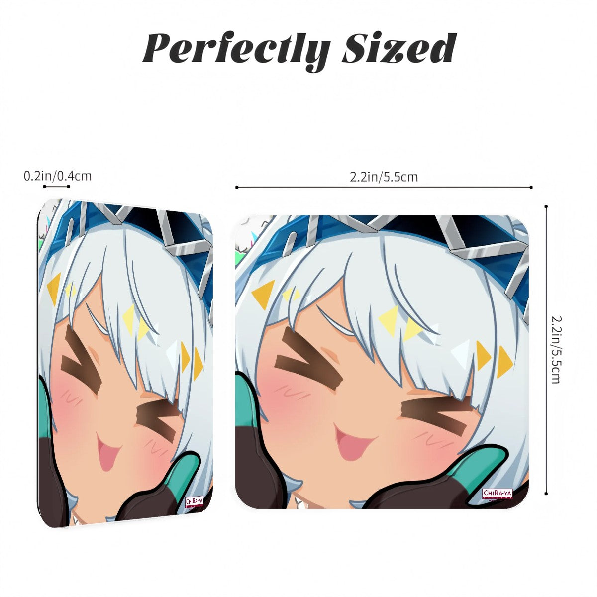 Genshin Impact Squishy Series Acrylic Fridge Magnet - Mualani