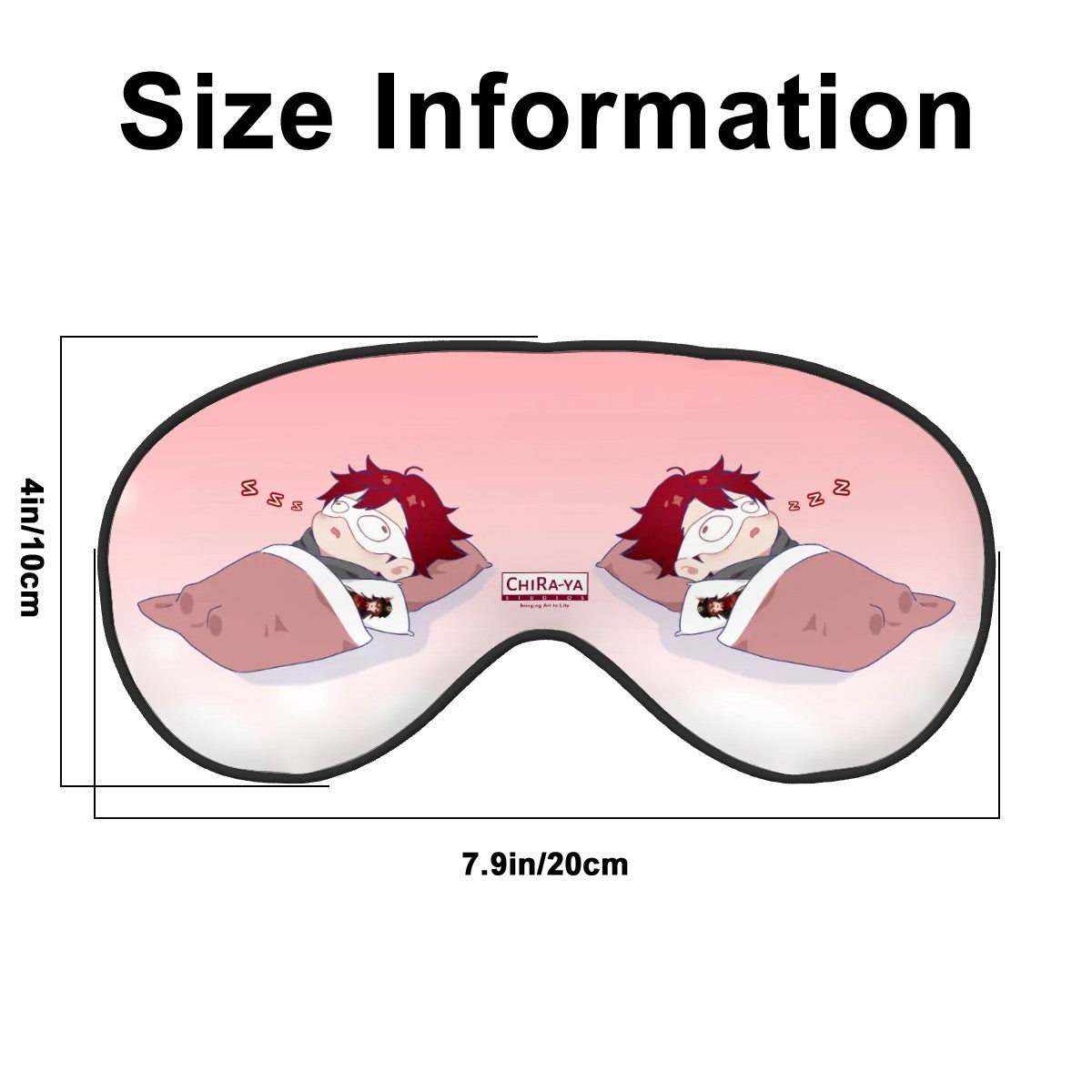 Terraglotte Sleep Mask with Adjustable Buckle (Bedtime Terra)