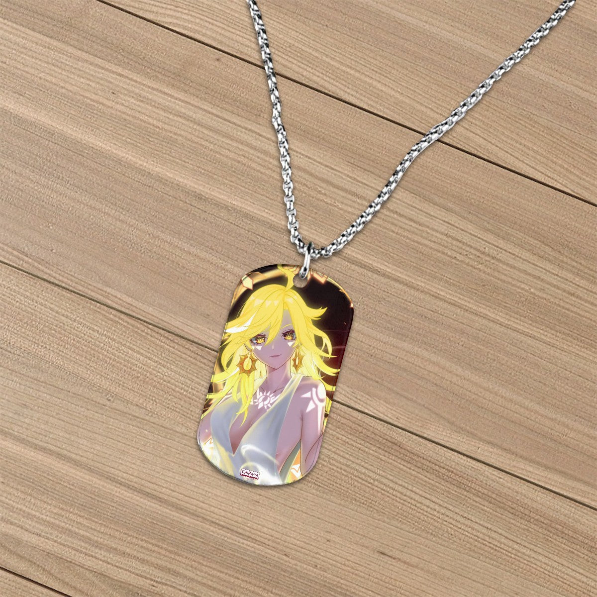 Genshin Impact Titanium Necklace - Mavuika: "Come and Get It" (Archon Outfit)