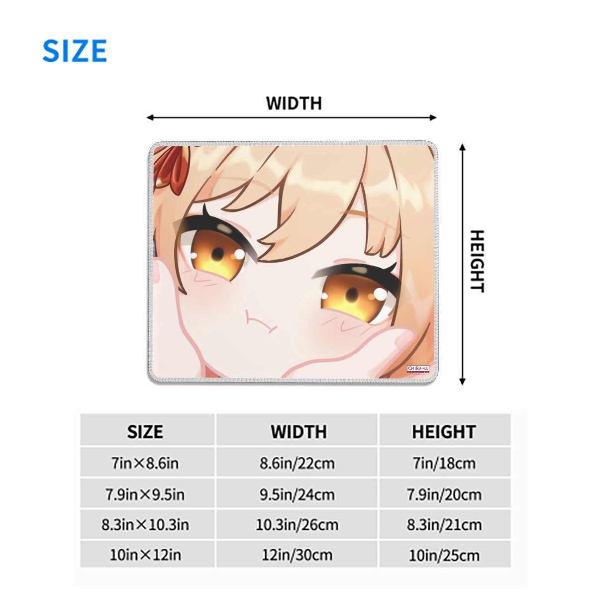 Genshin Impact Squishy Series Gaming Mouse Pad - Yoimiya