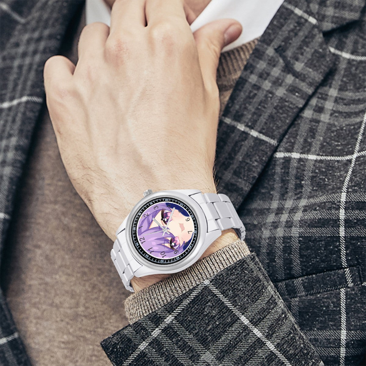 Genshin Impact Squishy Series Stainless Steel Watch - Keqing