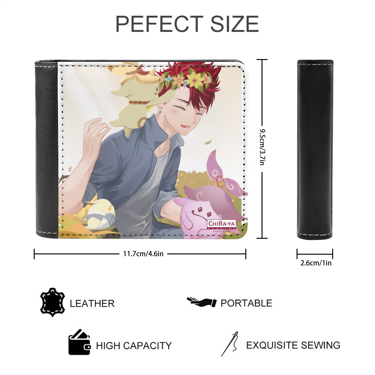 Terraglotte Leather Wallet - 2024 Anniversary Art ft. Aramiya
