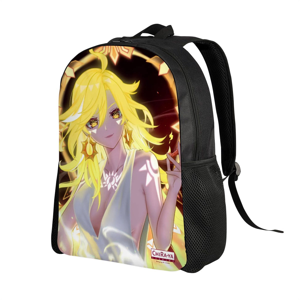Genshin Impact Oxford Backpack - Mavuika: "Come and Get It" (Archon Outfit)